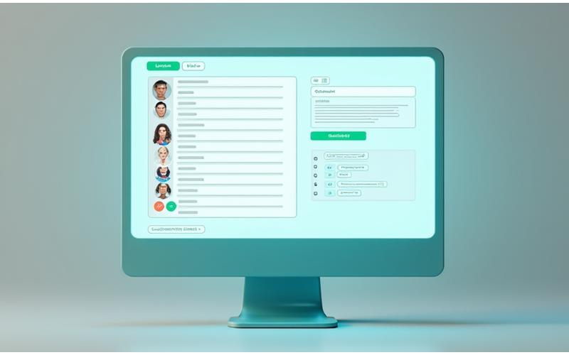 Live feed of an interactive online health forum