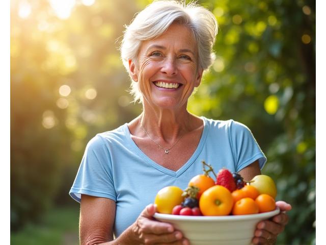 Radiant Claire looking vibrant after improving her nutrition and metabolism.